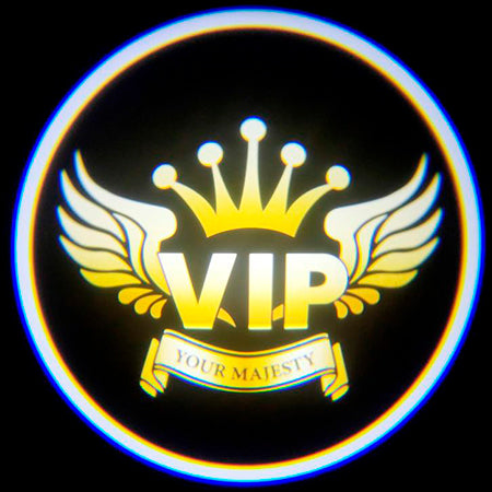 Set de 2 Emblemas de luz led VIP